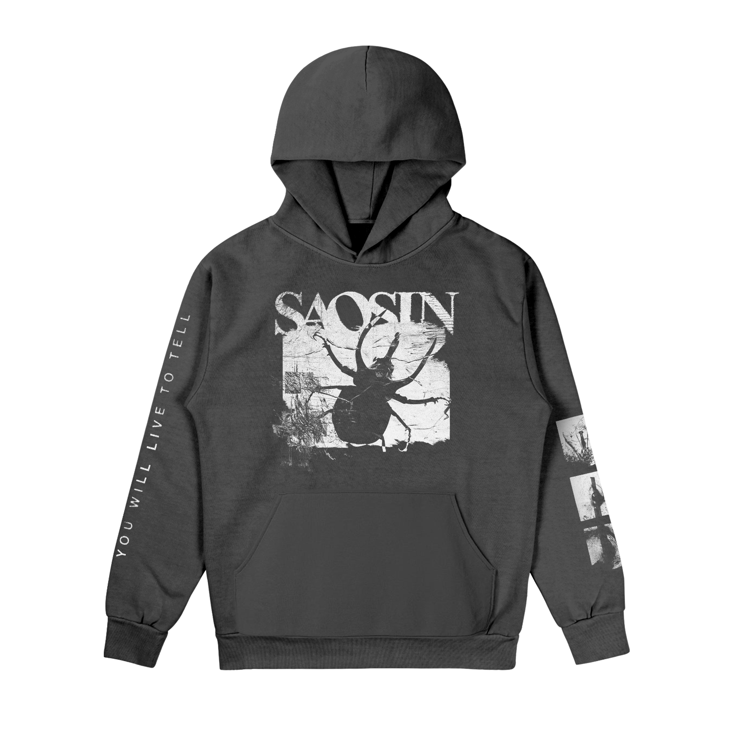 You Will Live To Tell Hoodie - Black