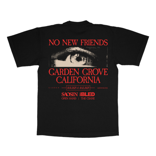No New Friends Lineup Tee