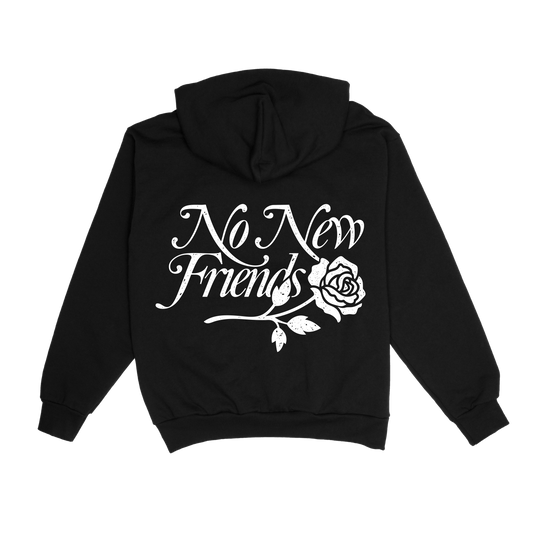 No New Friends Rose Zip-Up Hoodie