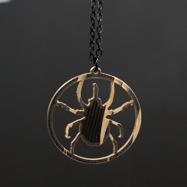 Saosin Dark Beetle Necklace