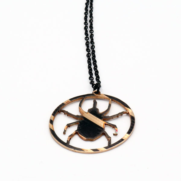 Saosin Dark Beetle Necklace