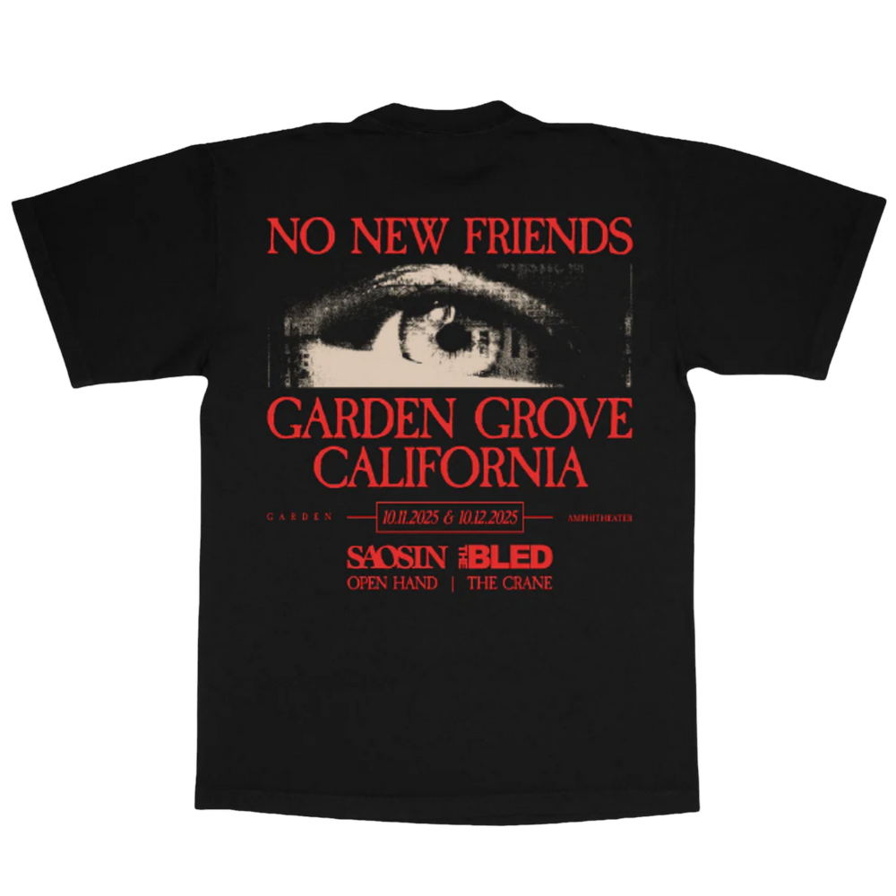 No New Friends Lineup Tee