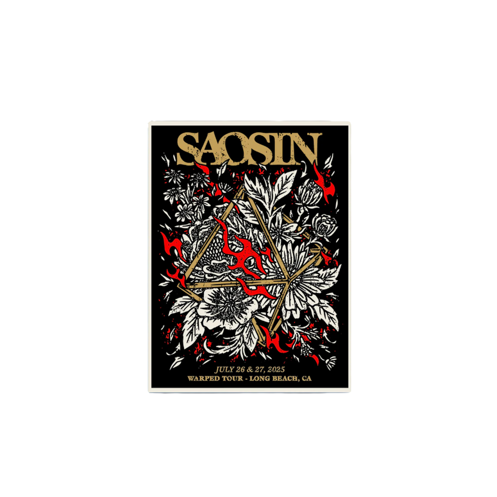 Saosin Warped Tour Poster